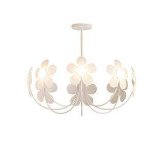 Blossom Array Floral Resin Chandelier