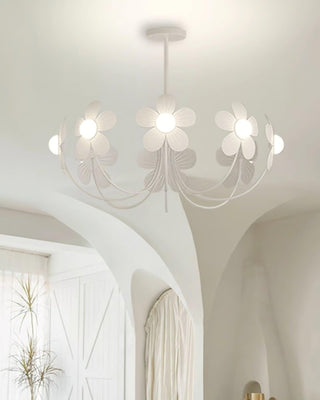Blossom Array Floral Resin Chandelier