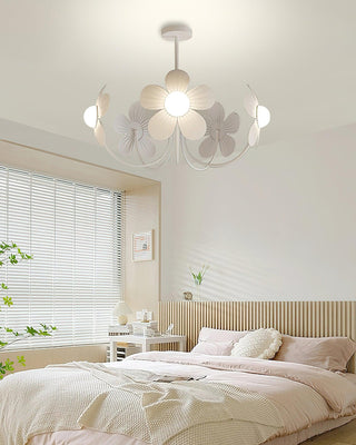 Blossom Array Floral Resin Chandelier