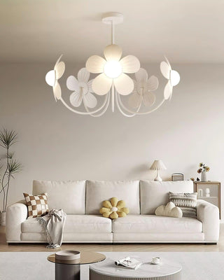 Blossom Array Floral Resin Chandelier