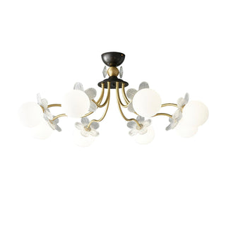 Blossom Glow Elegant Glass Ceiling Light