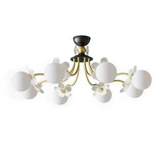 Blossom Glow Elegant Glass Ceiling Light