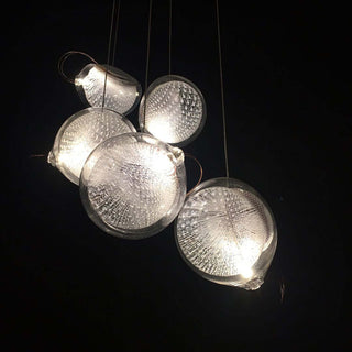 Art Medieval Glass Pendant Light