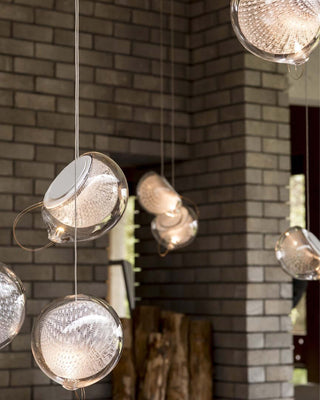 Art Medieval Glass Pendant Light