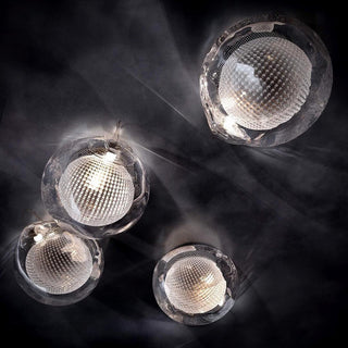 Lila Crystal Modern Glass Wall Light
