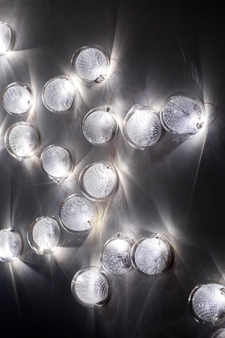 Lila Crystal Modern Glass Wall Light