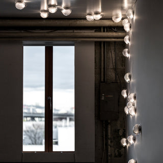 Lila Crystal Modern Glass Wall Light