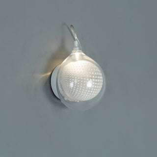 Lila Crystal Modern Glass Wall Light