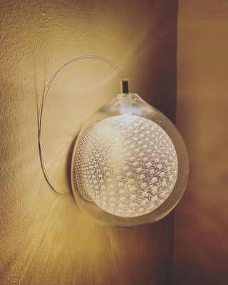 Lila Crystal Modern Glass Wall Light