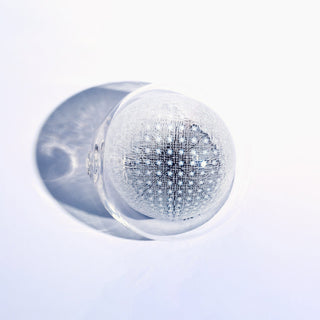 Lila Crystal Modern Glass Wall Light