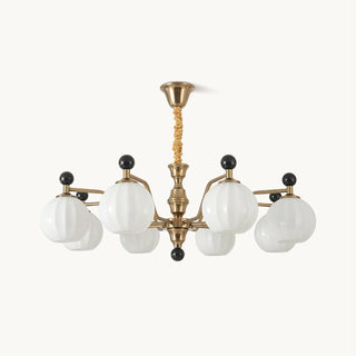 Elowen Mid-Century Glass Chandelier