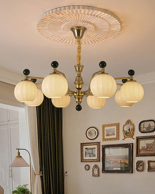 Elowen Mid-Century Glass Chandelier
