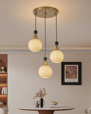Elowen Mid-Century Glass Chandelier