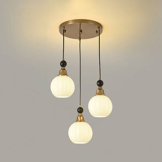 Elowen Mid-Century Glass Chandelier