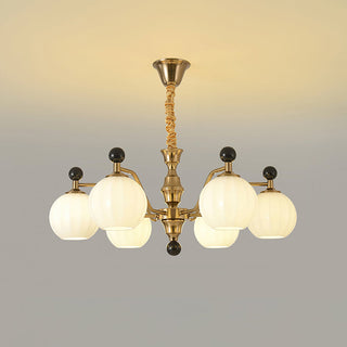 Elowen Mid-Century Glass Chandelier