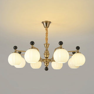 Elowen Mid-Century Glass Chandelier