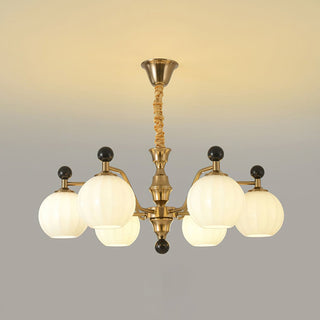 Elowen Mid-Century Glass Chandelier