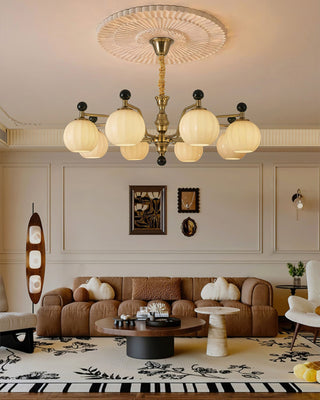 Elowen Mid-Century Glass Chandelier