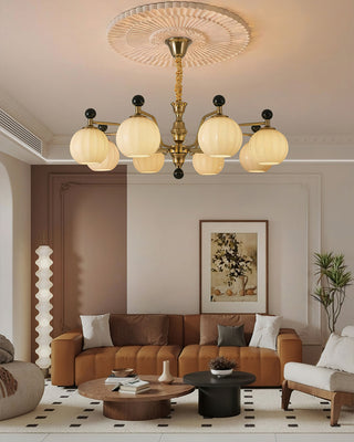 Elowen Mid-Century Glass Chandelier