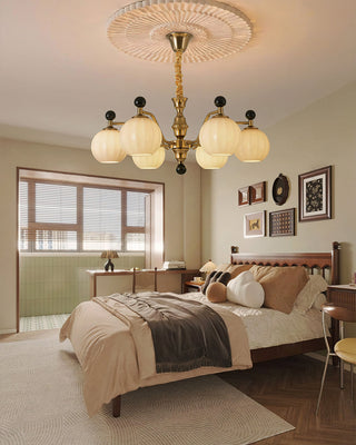 Elowen Mid-Century Glass Chandelier