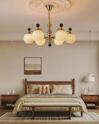 Elowen Mid-Century Glass Chandelier