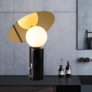 Bola Marble Glass Metal Table Lamp