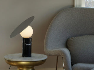 Bola Marble Glass Metal Table Lamp