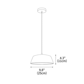 Bowlful Minimalist Ceramic Pendant Light