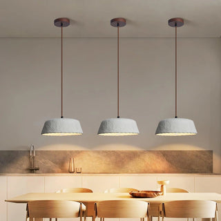 Bowlful Minimalist Ceramic Pendant Light