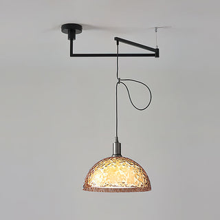 Lyros Mid-Century Acrylic Pendant Lamp