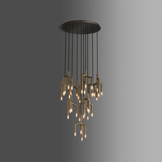 Silva Modern Brass Chandelier