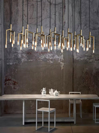 Silva Modern Brass Chandelier