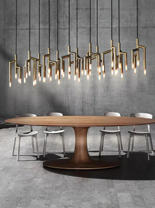 Silva Modern Brass Chandelier