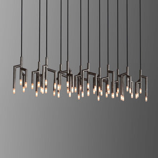 Silva Modern Brass Chandelier