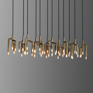 Silva Modern Brass Chandelier