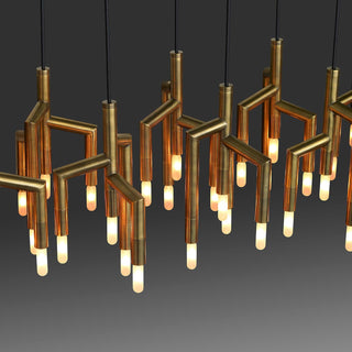 Silva Modern Brass Chandelier