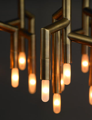Silva Modern Brass Chandelier