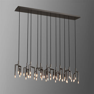Silva Modern Brass Chandelier