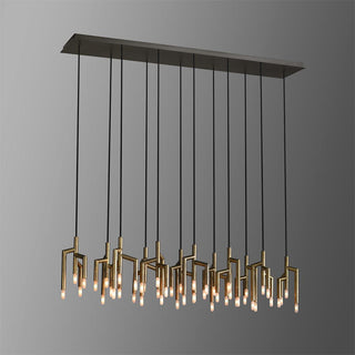 Silva Modern Brass Chandelier