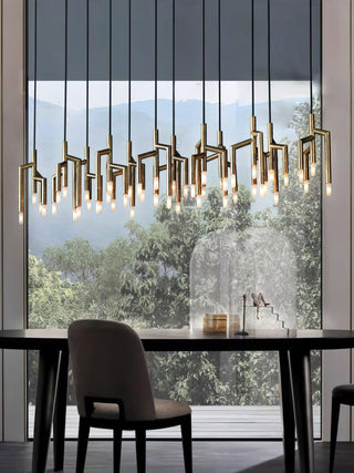 Silva Modern Brass Chandelier