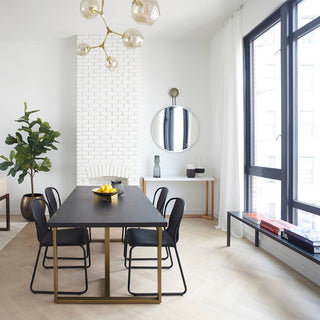 Bifurcation Contemporary Metal Chandelier