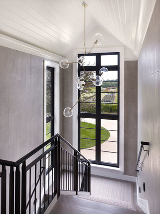 Bifurcation Contemporary Metal Chandelier