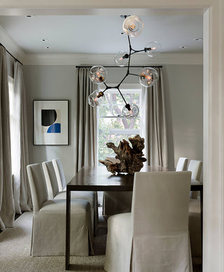 Bifurcation Contemporary Metal Chandelier