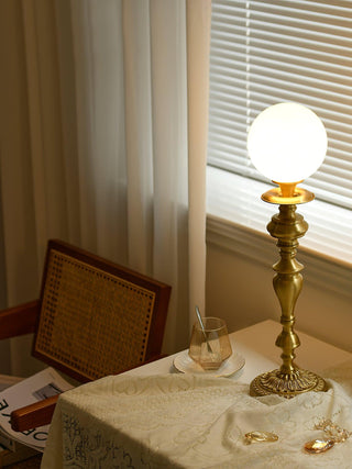 Aurelia Vintage Brass Table Light
