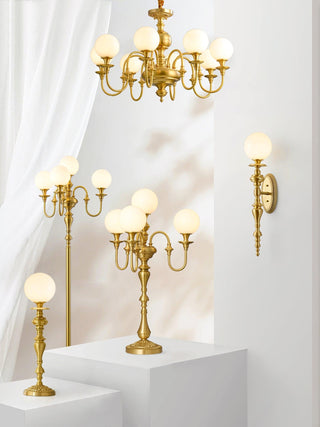 Aurelia Vintage Brass Table Light