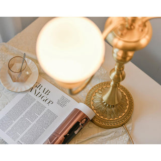 Aurelia Vintage Brass Table Light