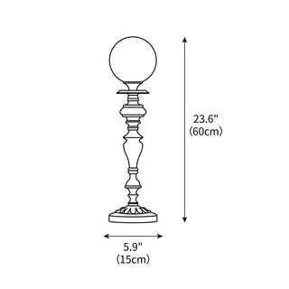 Aurelia Vintage Brass Table Light