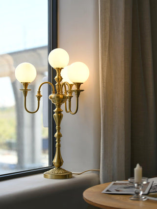 Aurelia Vintage Brass Table Light