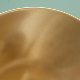 Cone Farmhouse Brass Pendant Light