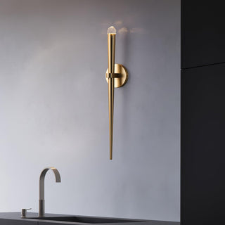 Eclat Minimalist Brass Wall Light